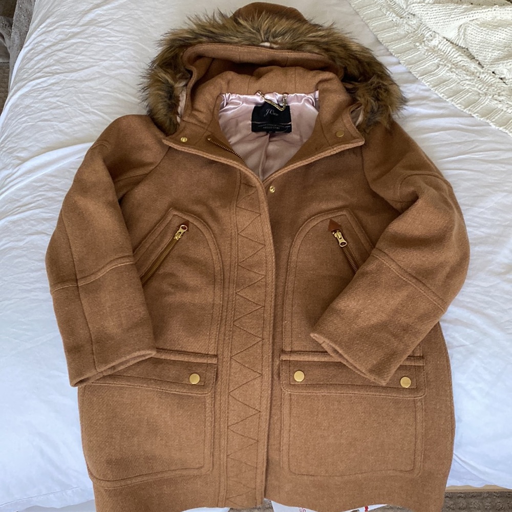 J crew chateau parka 6 petite